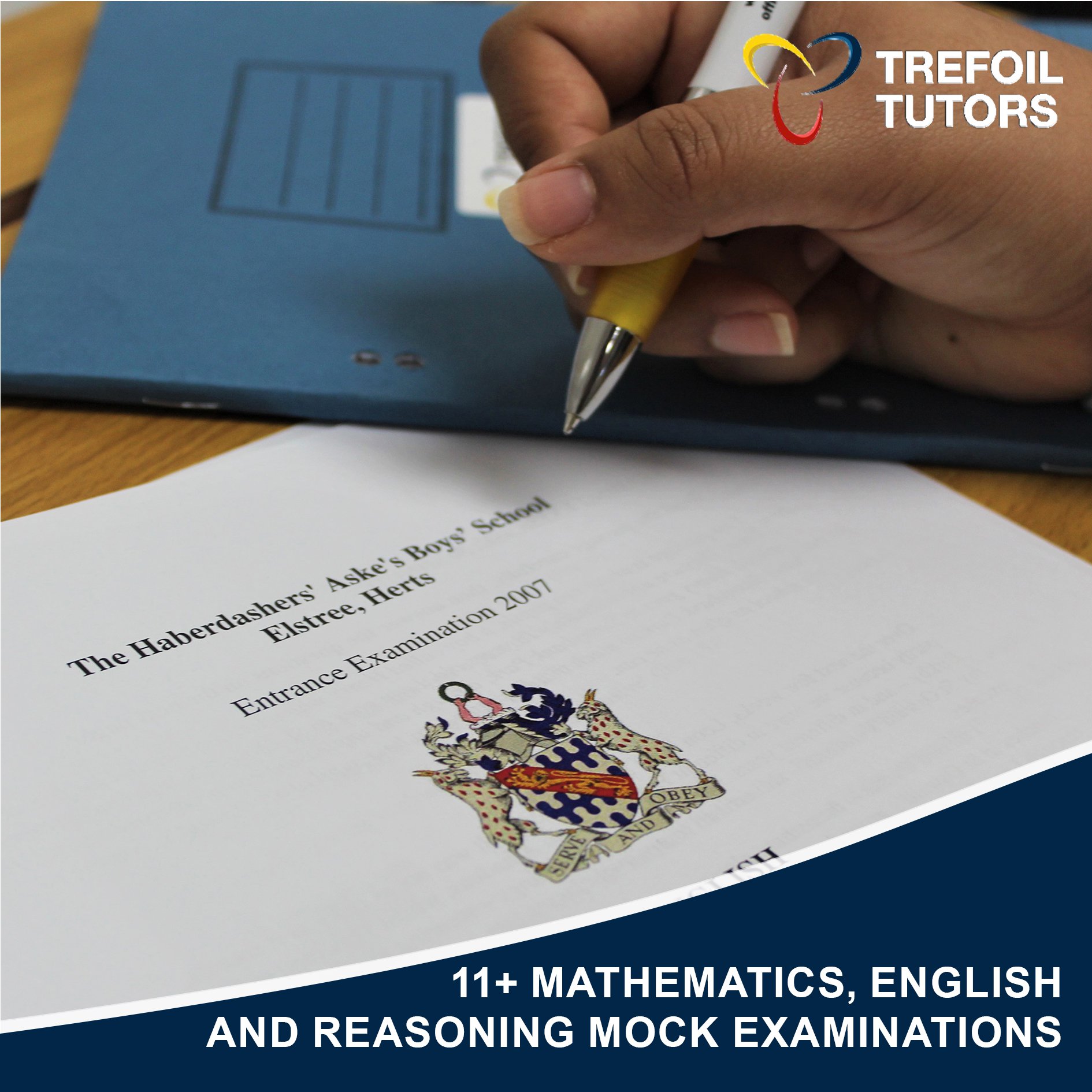 11+ MATHEMATICS, ENGLISH AND REASONING MOCK EXAMINATIONS