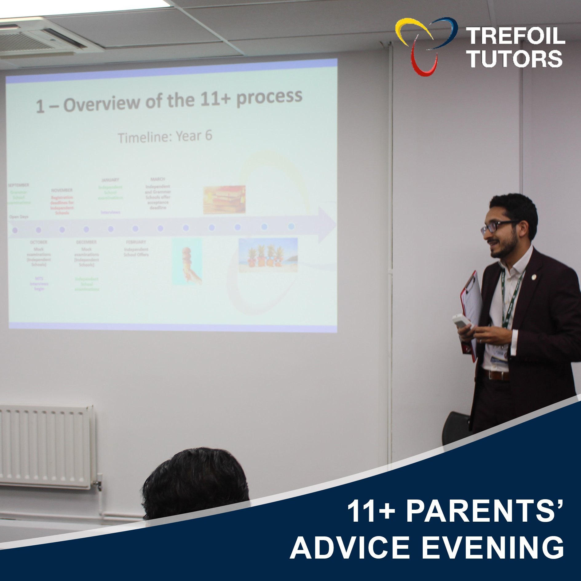 PARENT AND STUDENT ADVICE EVENINGS AT TREFOIL TUTORS