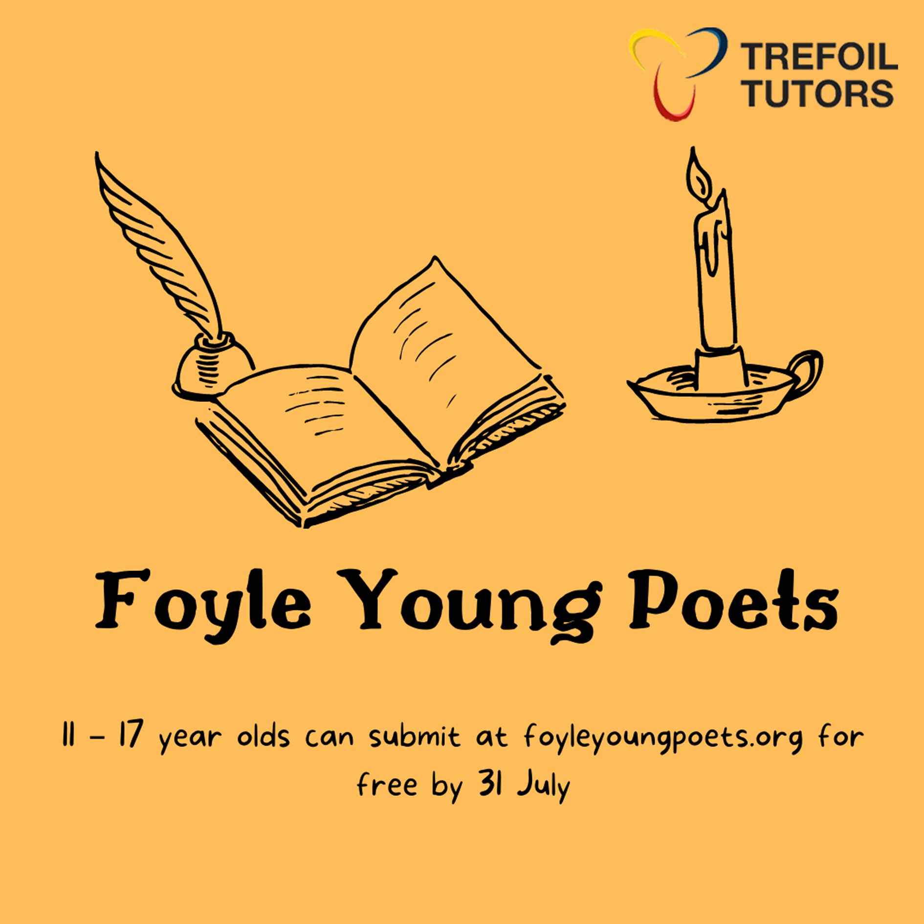 SUBMIT YOUR POEMS TO FOYLE YOUNG POETS