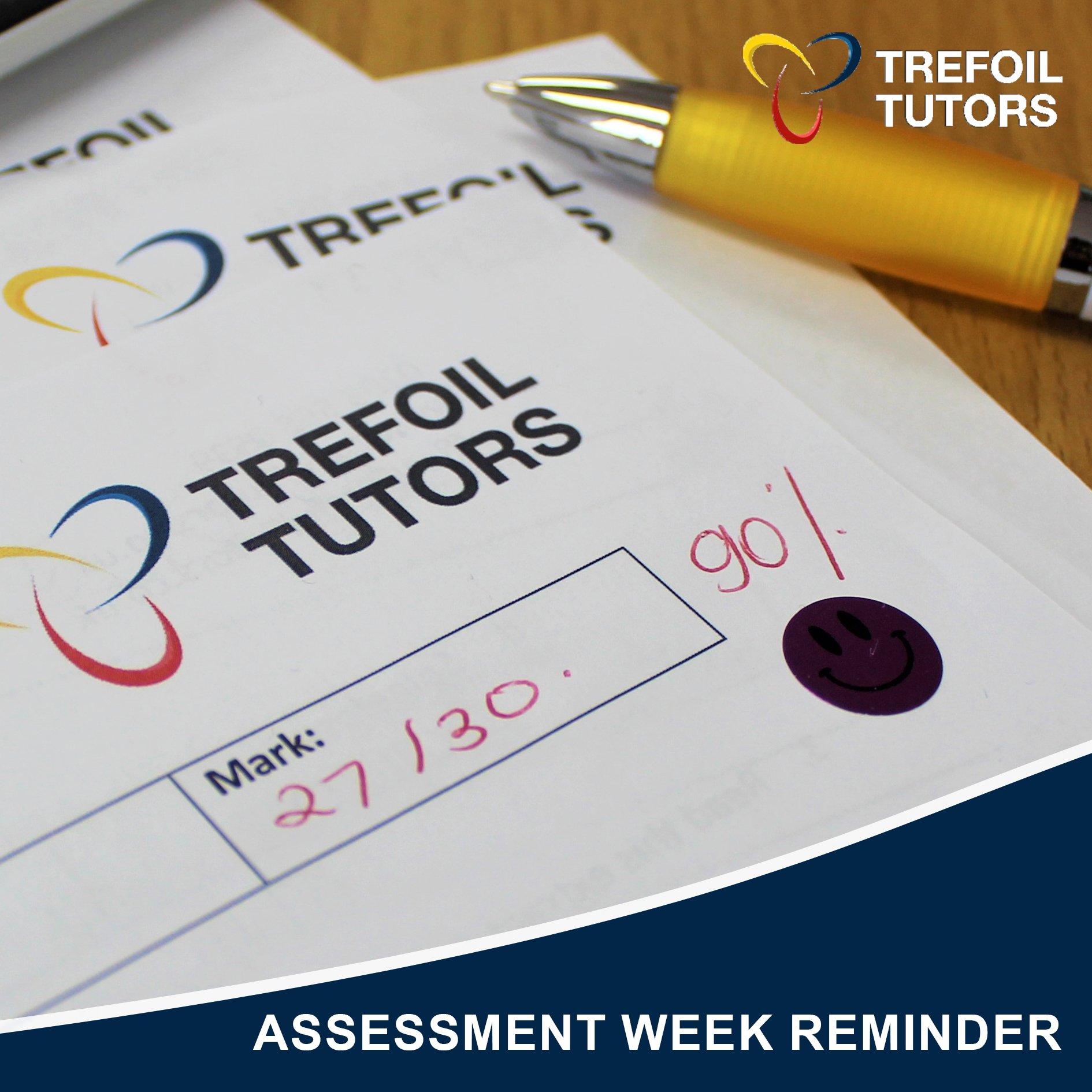 START OF ASSESSMENT WEEK