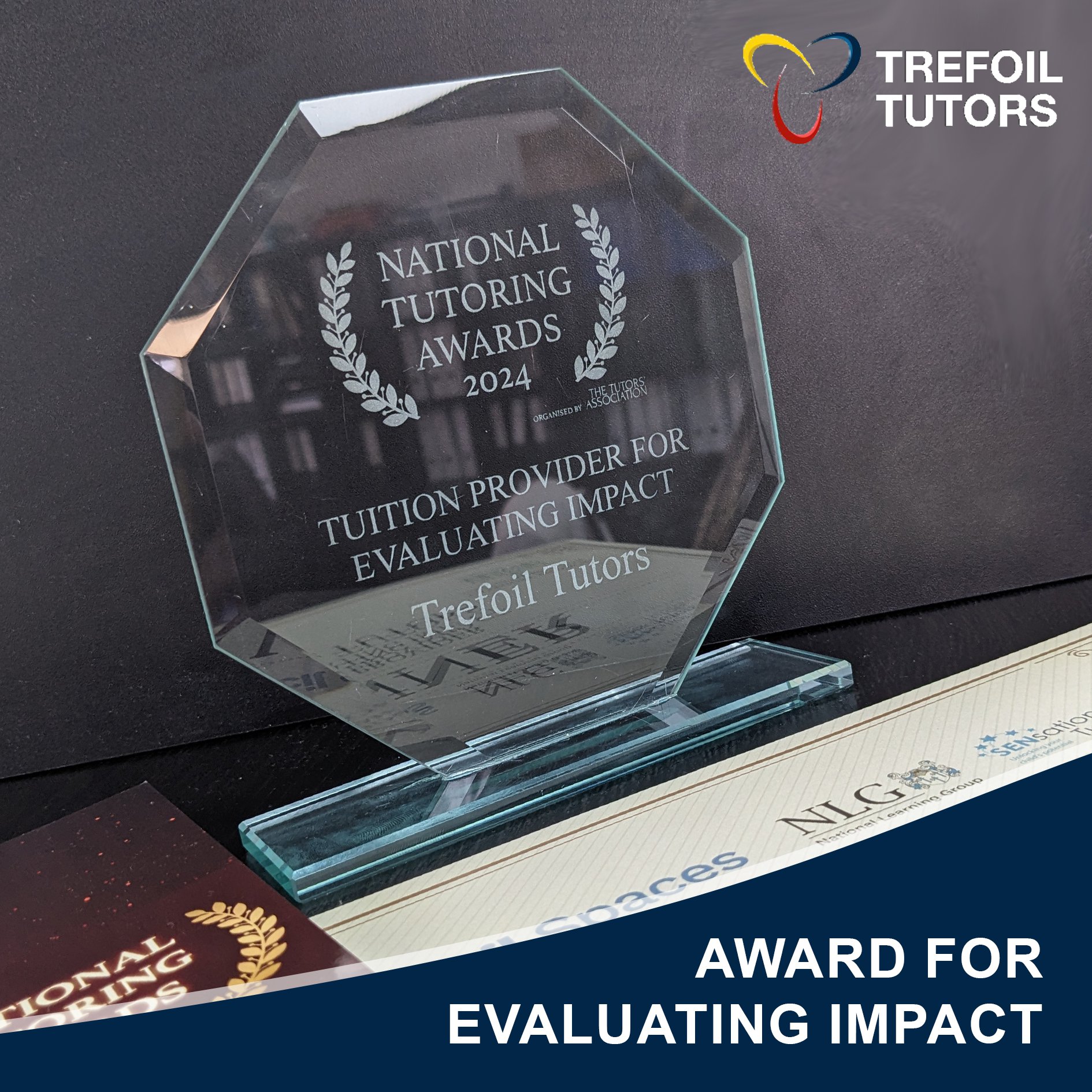 TREFOIL TUTORS ANNOUNCED WINNER AT NATIONAL TUTORING AWARDS 2024