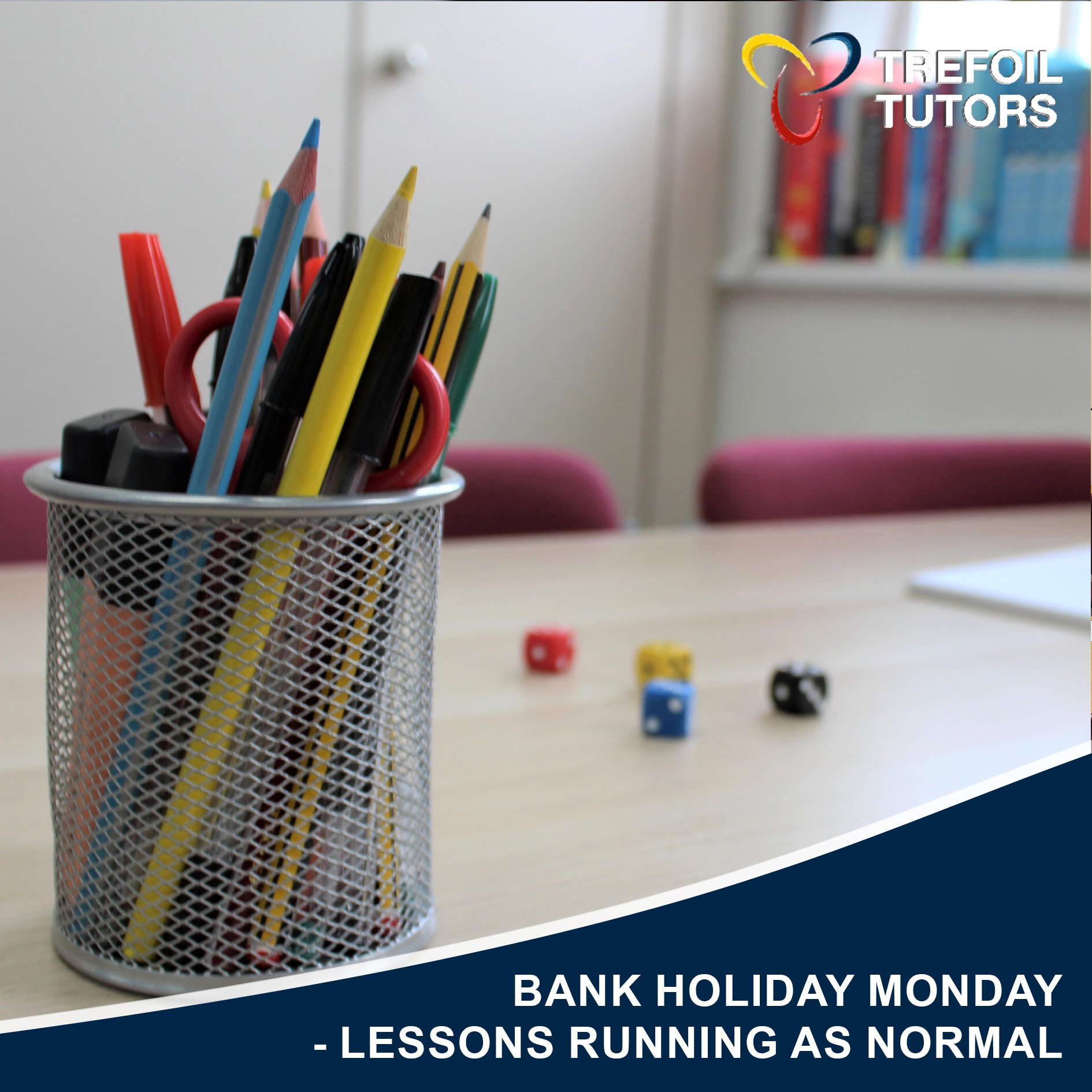BANK HOLIDAY MONDAY - LESSONS RUNNING AS NORMAL