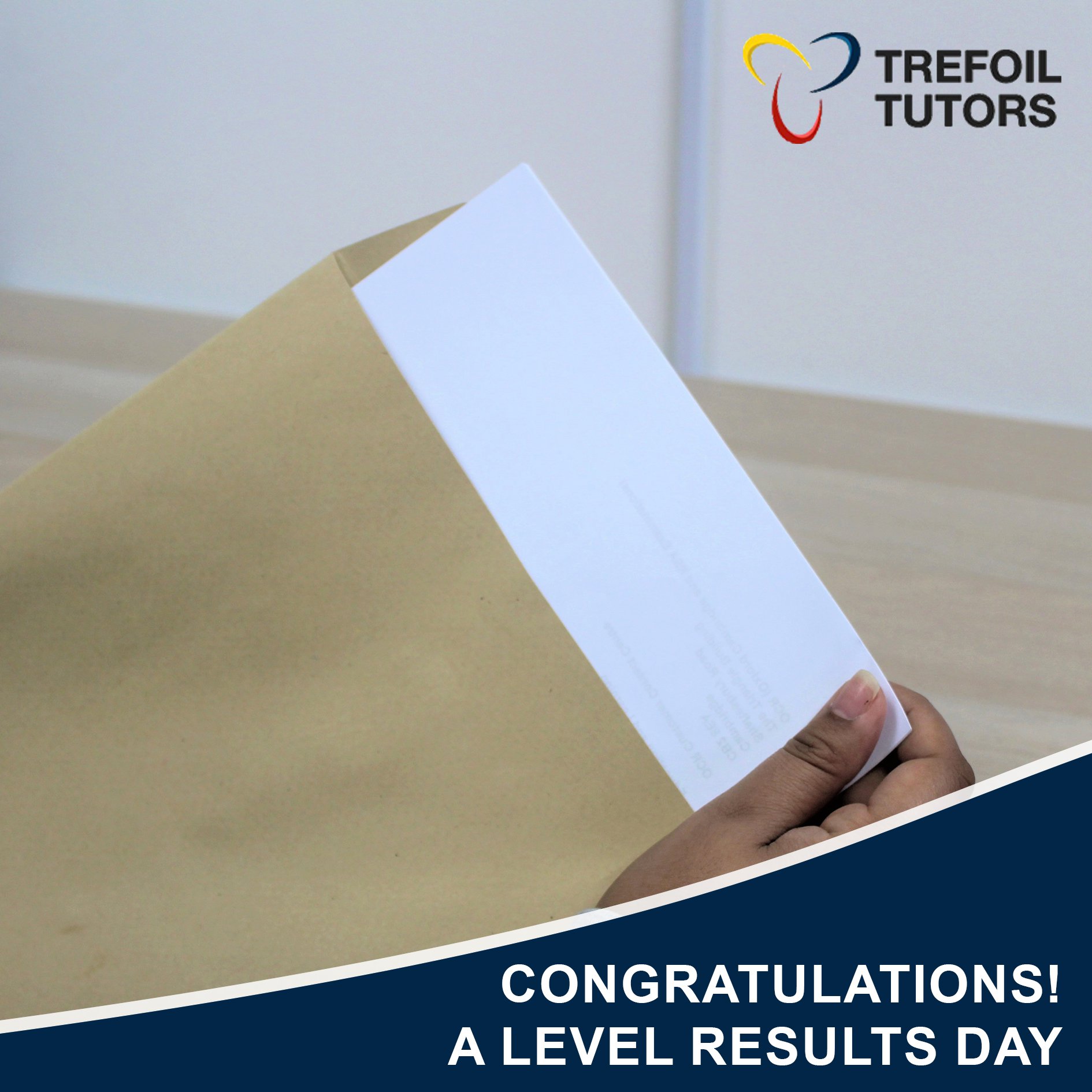 CONGRATULATIONS ON A LEVEL RESULTS DAY!