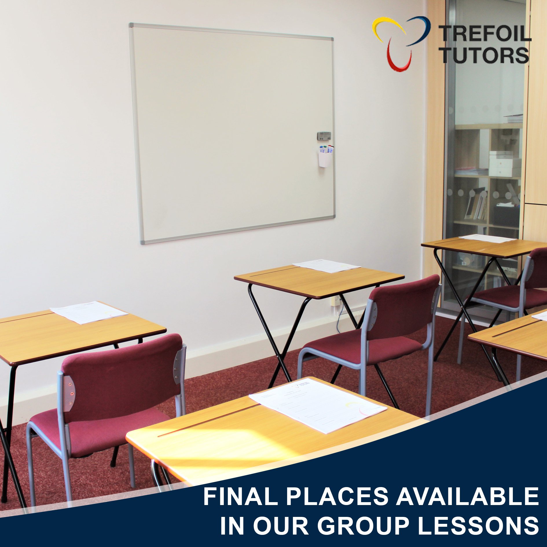 FINAL PLACES AVAILABLE IN OUR GROUP LESSONS