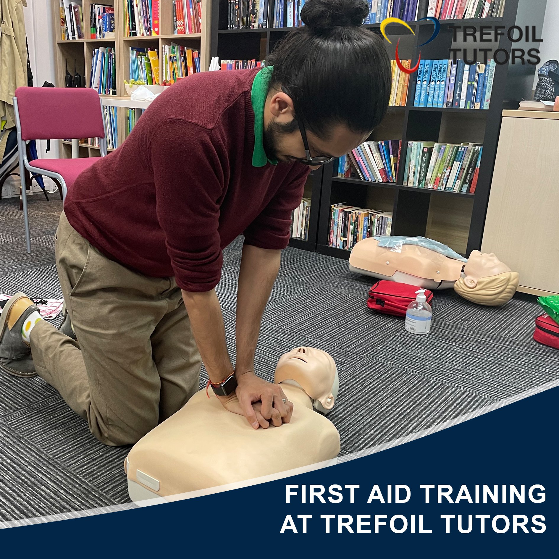 FIRST AID TRAINING AT TREFOIL TUTORS