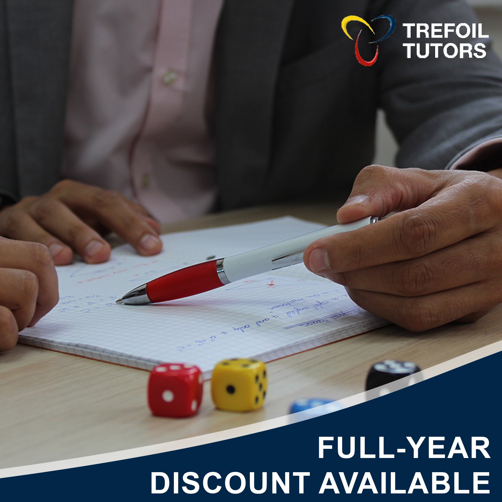 FULL-YEAR DISCOUNT AVAILABLE