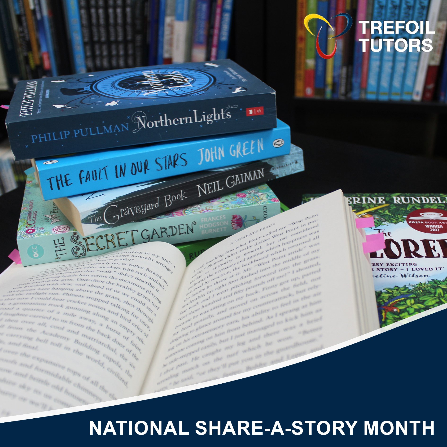 NATIONAL SHARE-A-STORY MONTH