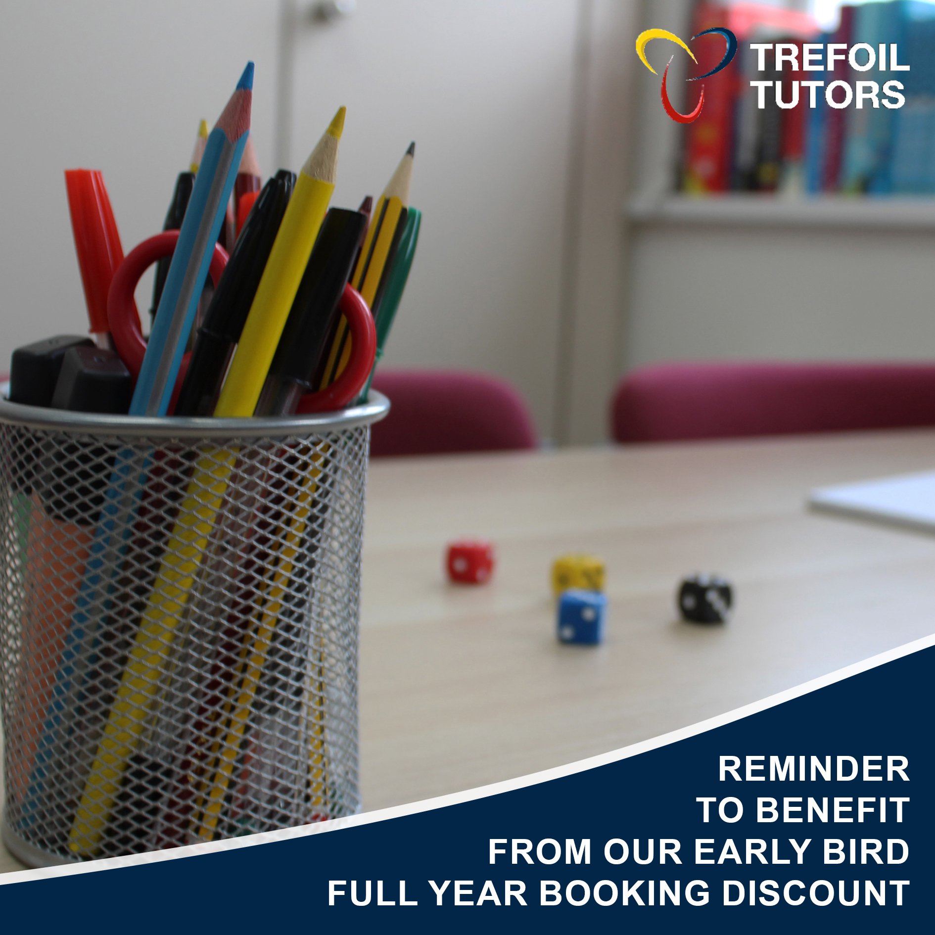 FINAL OPPORTUNITY TO BENEFIT FROM THE EARLY BIRD FULL YEAR BOOKING DISCOUNT