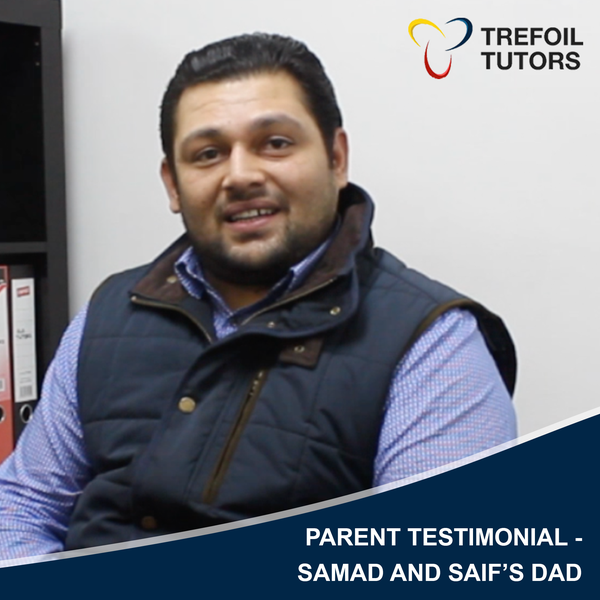 PARENT TESTIMONIAL - SAMAD AND SAIF’S DAD