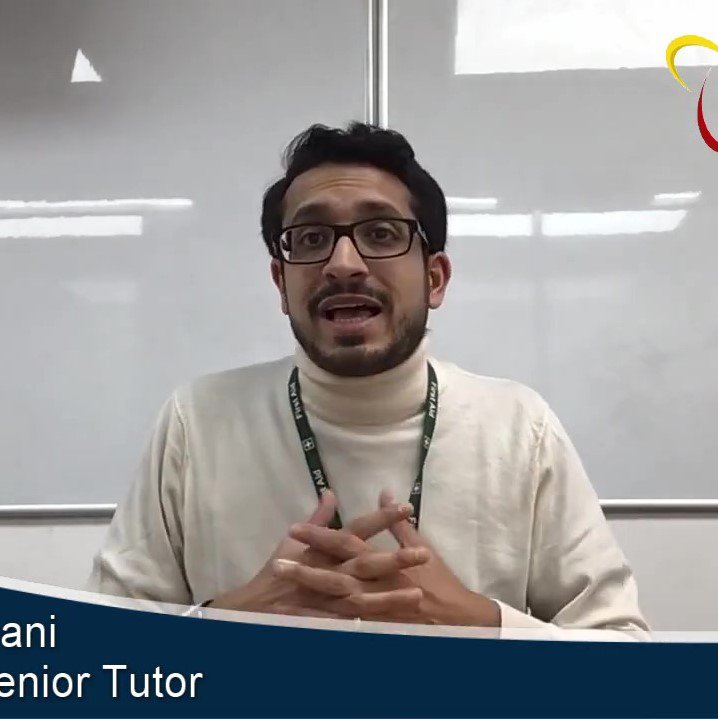 SENIOR TUTOR UPDATE - SPRING WEEK WEEK TWELVE