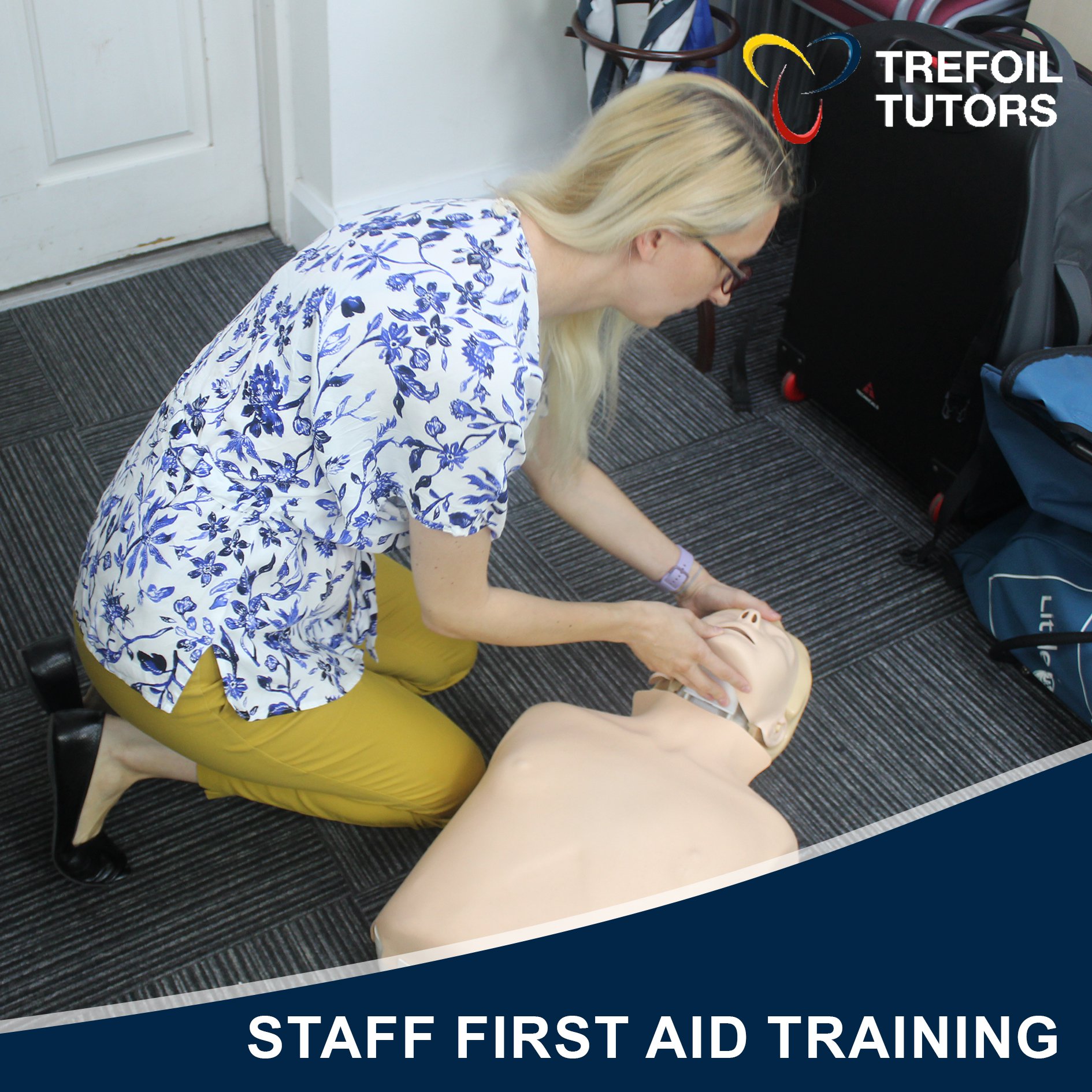 FIRST AID TRAINING AT TREFOIL TUTORS