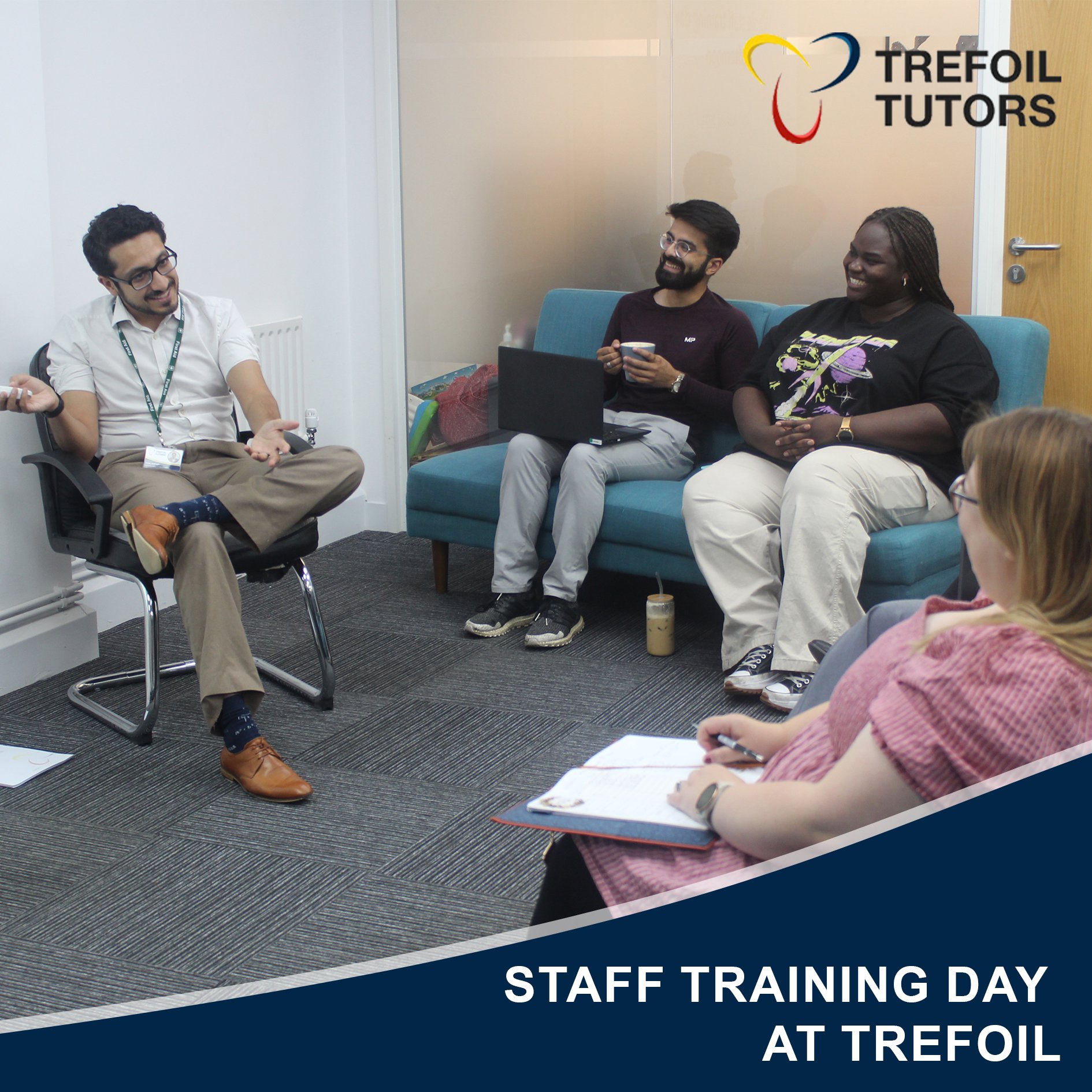 STAFF TRAINING AT TREFOIL TUTORS