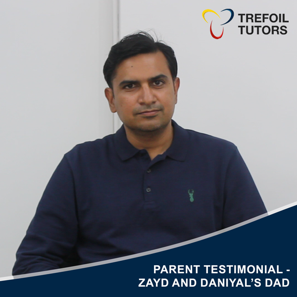 PARENT TESTIMONIAL - ZAYD’S DAD