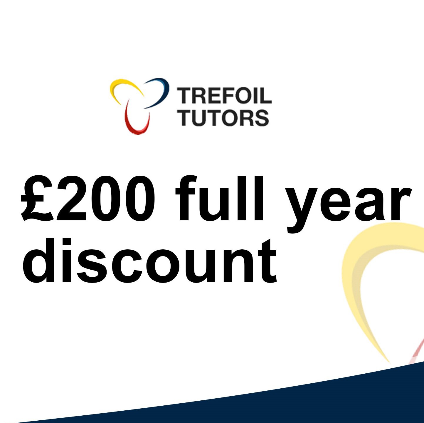 £200 FULL-YEAR DISCOUNT!