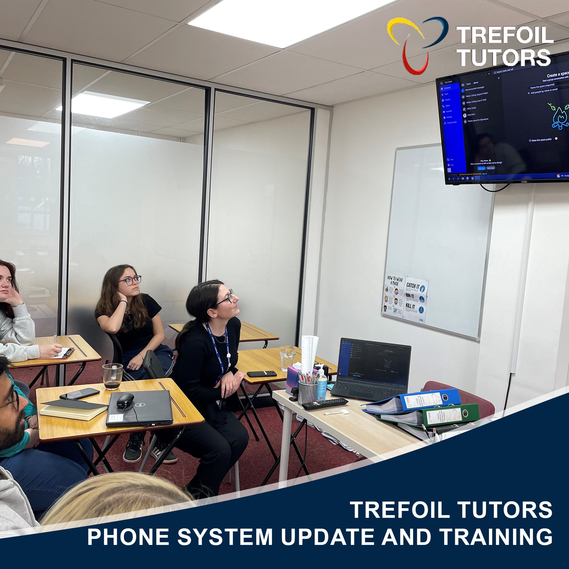 TREFOIL TUTORS PHONE SYSTEM UPDATE AND TRAINING